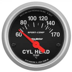 Sport-Comp™ Electric Cylinder Head Temperature Gauge